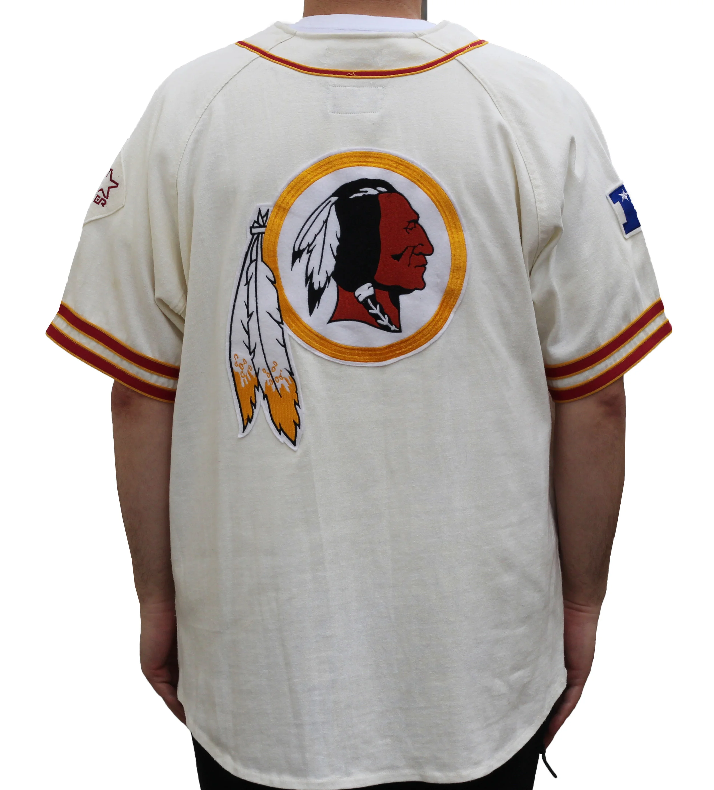 90s USA製 STARTER NFL Washington Redskins VINTAGE NFL WASHINGTON REDSKINS SATIN STARTER PROLINE JACKET